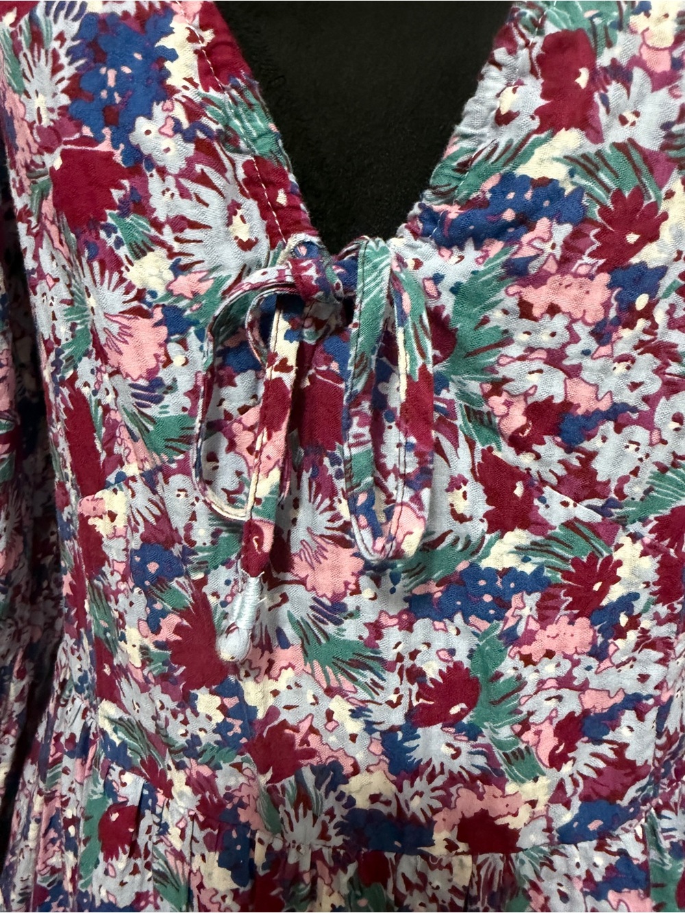Madewell Amalia Floral Tiered Mini Dress - Picture 6 of 11